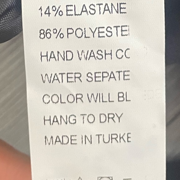 Balboa Black Long Sleeve Crop Tailored Jacket with  Criss-Cross Cutout Tie - L - Picture 4 of 5